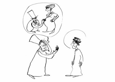 Der Pharisäer, der mithalf, Jesus würdig zu bestatten 